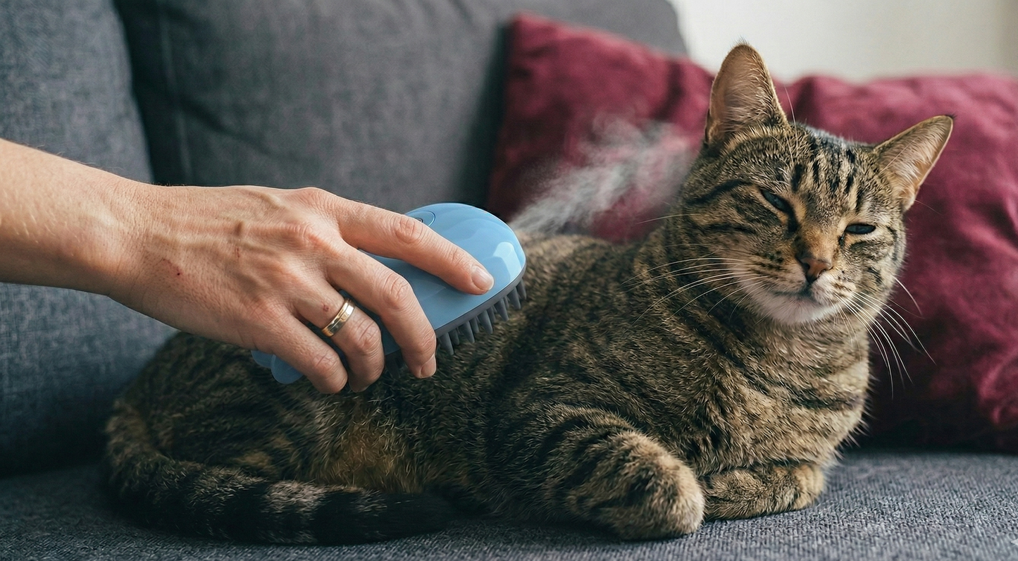 Spazzola a Vapore Rilassante 3-in-1