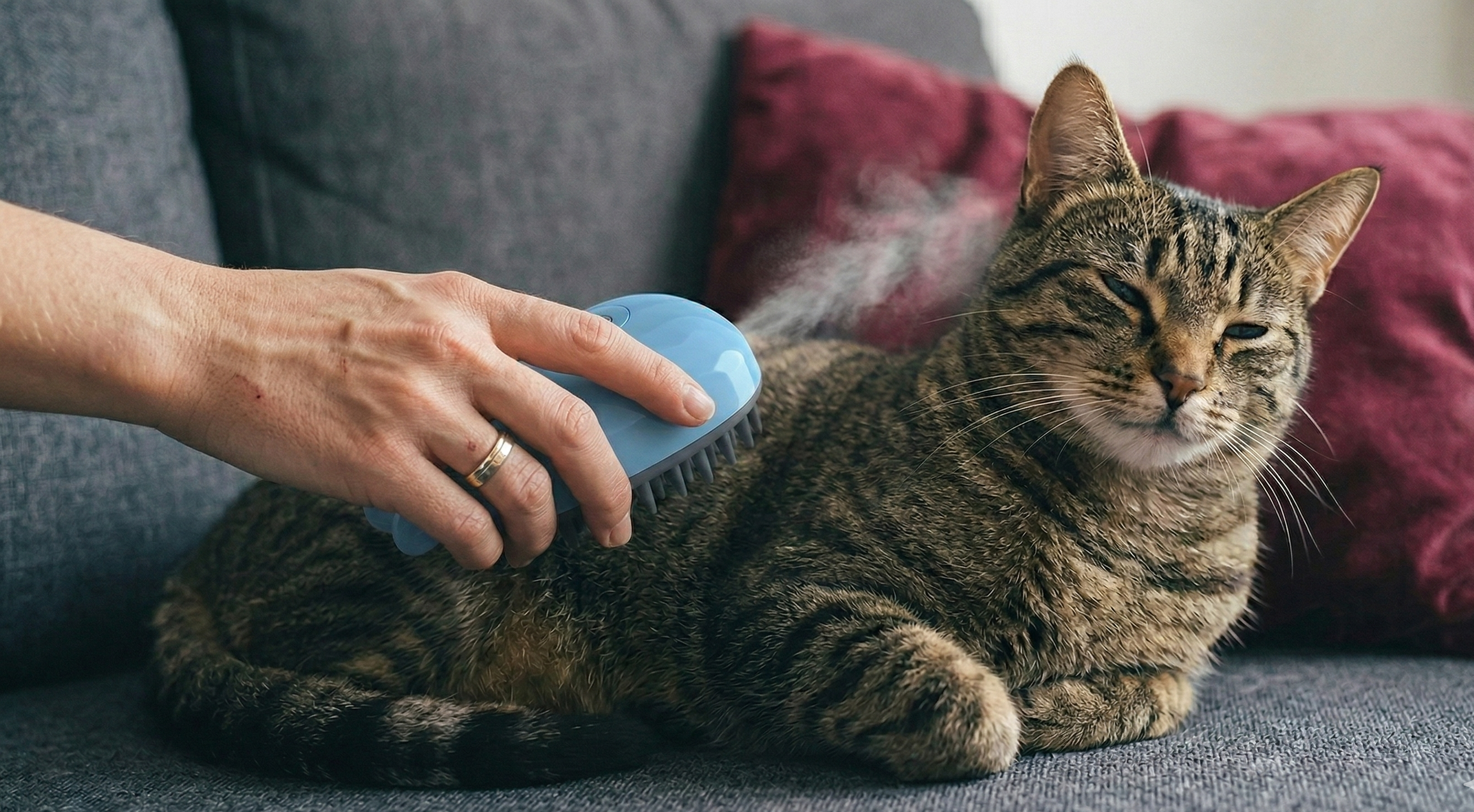 Spazzola a Vapore Rilassante 3-in-1